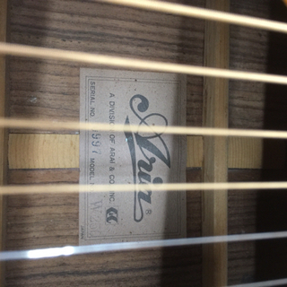 アリアウェスタンギター W250 中古