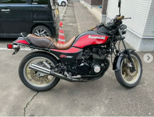 gpz400f モリワキ フォーサイトマフラー 当時物