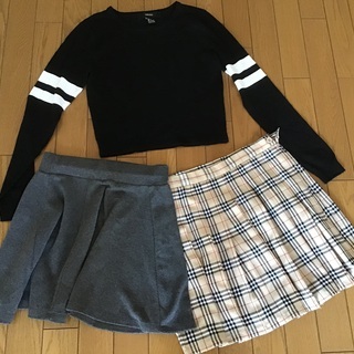 セーター&スカート