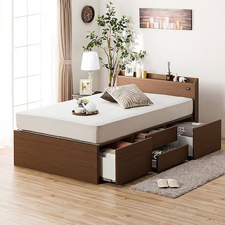 5段ラダーシェルフ ホワイト×ナチュラル○BA01G074 - 棚、シェルフ 