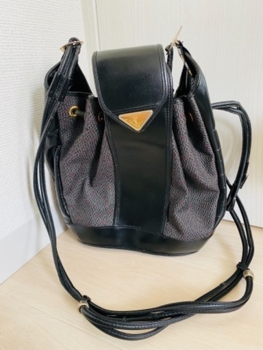 【8千円】YSL 巾着型ショルダーバッグ