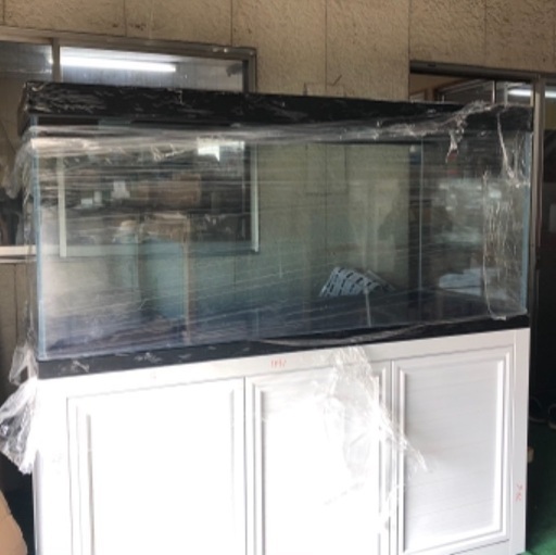 オーバーフロー用水槽　高透過ガラス　新品未使用