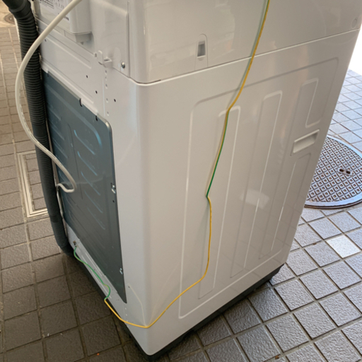 高年式　アイリスオーヤマ/全自動洗濯機 7.0kg IAW-T703E　白/ホワイト　2019年製　動作確認済　直取歓迎！洗濯機 全自動洗濯機