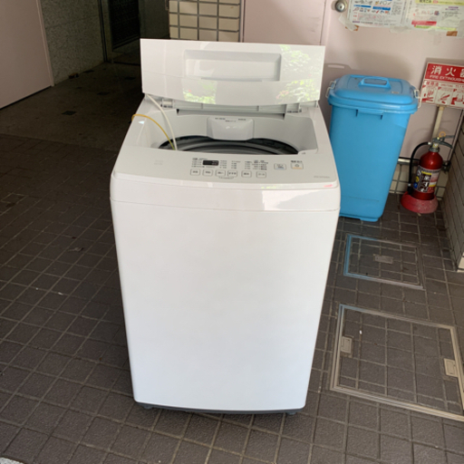 高年式　アイリスオーヤマ/全自動洗濯機 7.0kg IAW-T703E　白/ホワイト　2019年製　動作確認済　直取歓迎！洗濯機 全自動洗濯機