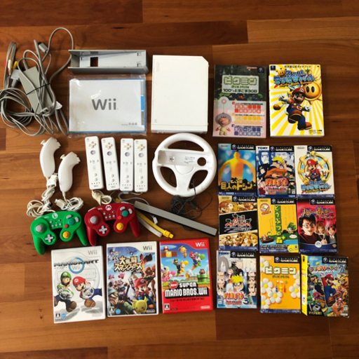 Wii本体　ゲームソフト　ゲームキューブソフト