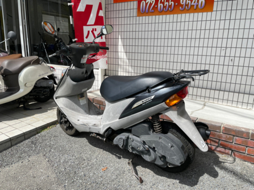 ☆8万円 アドレスV125G セル1 実働車☆スズキ アドレス 小型 スクーター