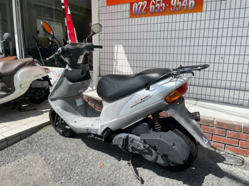 ★8万円　アドレスV125G セル1 実働車★スズキ　マフラーカスタム！小型　スクーター ☆8万円 アドレスV125G セル1 実働車☆スズキ マフラーカスタム！小型