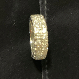 本物、プラチナ、2カラットダイア　 エタニティーリング 