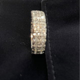 本物、プラチナ、2カラットダイア　 エタニティーリング 