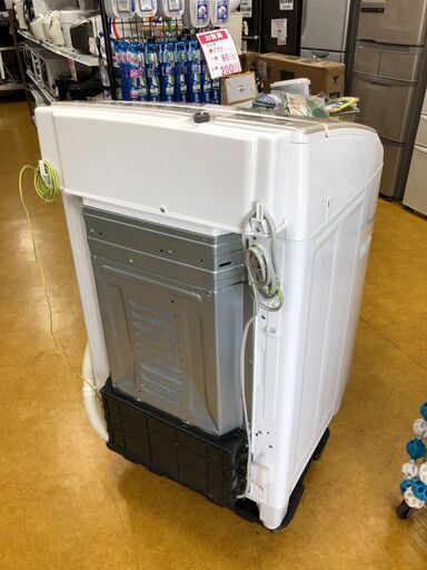 東芝 全自動洗濯機 AW-10SD2M 10kg/汚れがつかないマジックドラム Ag+抗菌水  自動おそうじ機能