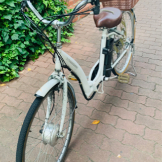 値下げ致しました！26インチ　6段変速　折りたたみ電動アシスト自転車