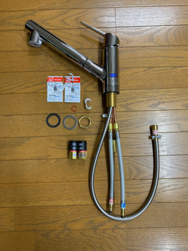 タカギ製　キッチンシングルレバー水栓　美品