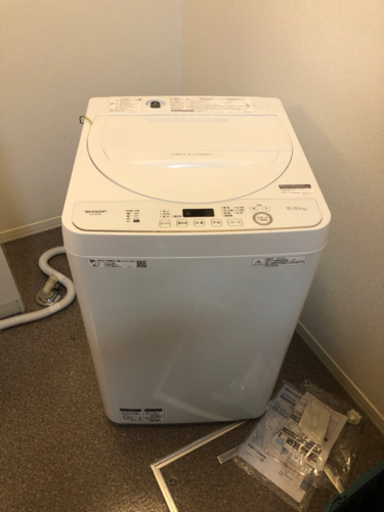 洗濯機 SHARP ES-GE5D 5.5kg 水戸市内 - 茨城県の家具