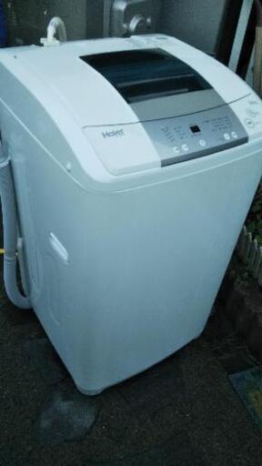ハイアール全自動風乾燥機付き6kg用洗濯機JW-K60-W
