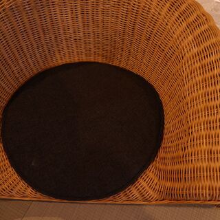 桜屋工業】ラタン座椅子 RA-802