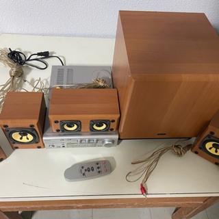 【中古】DENON アンプ　ウーファー　スピーカー