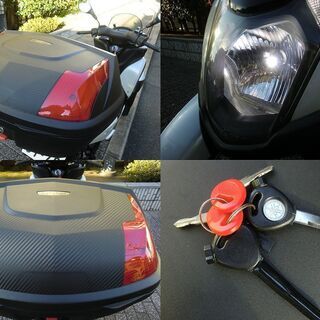 ☆普通免許仕様トリシティ125ワイドトレッド！大型BOX LED 側車