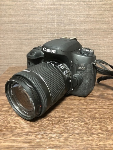Canon EOS 8000d ダブルズームレンズキット