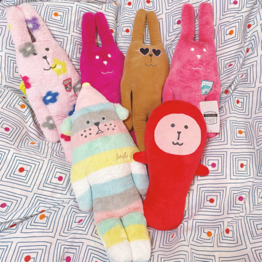 Craftholic クラフトホリック ぬいぐるみ 6体セット きりみ 北九州のおもちゃ ぬいぐるみ の中古あげます 譲ります ジモティーで不用品の処分