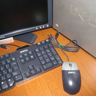 Dell PCの4点セット(パソコン/ディスプレイ/キーボード/マウス