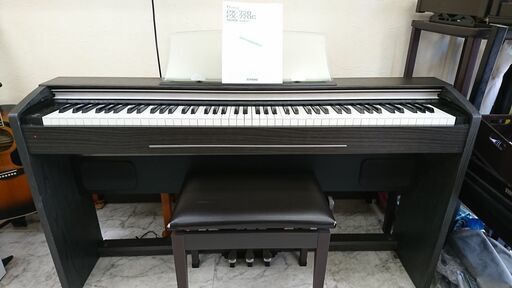 電子ピアノ CASIO カシオ privia プリヴィア PX-720 2008製 動作品