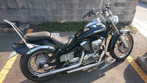 福岡市 実働 VG02J XVS250（ドラッグスター250）現状 カスタム車