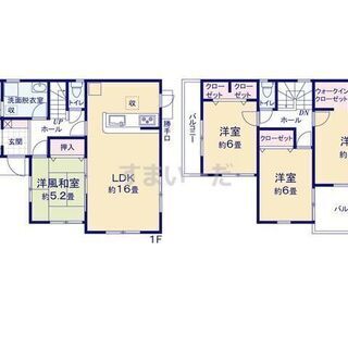 🏠新築分譲開始🏠限定1区画💁‍♂️土地面積７７坪！自己資金ゼロで月々６万円台のローンで購入可能です！の画像