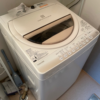 洗濯機 6kg 実動