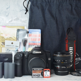 初心者向け●Wi-Fi転送●高速AF●中望遠まで●キャノン EOS 40D 安心のゆうパック代引き発送！送料、代引き手数料無料！