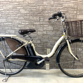東京23区配達無料　新基準　ブリヂストン　アシスタ 新品バッテリー8.9Ah リチウム 電動自転車☆中古☆BS☆ 26
