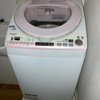 洗濯機】シャープ（ES-TX830）