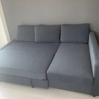 ほぼ新品 格安】IKEA カウチソファ ソファベッド 収納付き フリーヘーテン
