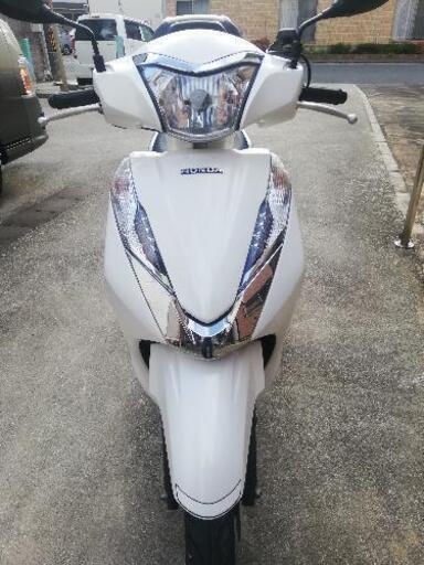 【購入者決定しました】HONDA LEADリード125cc 約34000Km パールジャスミンホワイト GIVIリアボックス 美車