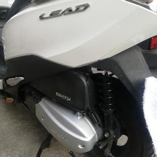 【購入者決定しました】HONDA LEADリード125cc 約34000Km パールジャスミンホワイト GIVIリアボックス 美車