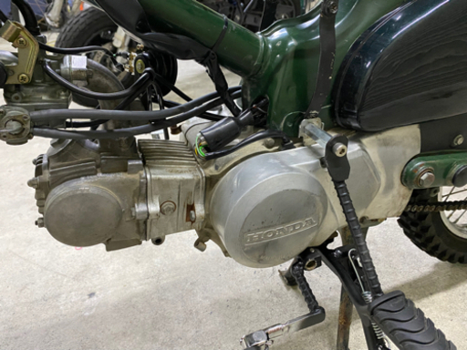 カブ　3速　キタコ75cc　エンジン