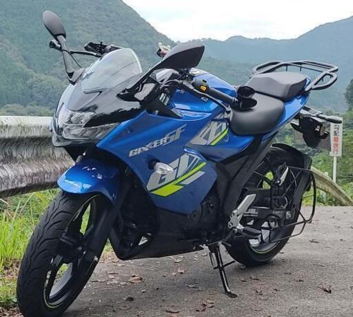 （売却済）スズキ　GIXXER SF 150　ブルー　ETC付き