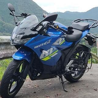（売却済）スズキ　GIXXER SF 150　ブルー　ETC付き