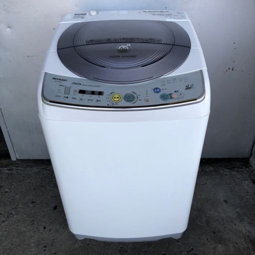 シャープ 8kg 洗濯機 洗濯乾燥機 ES-TG84V