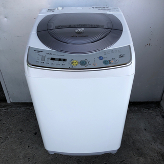 シャープ 8kg 洗濯機 洗濯乾燥機 ES-TG84Vの画像