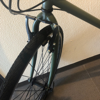 【美品】クロスバイク SURFY マットカーキ