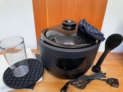 新品 未使用 長谷園 siroca かまどさん 電気炊飯器 土鍋 3台