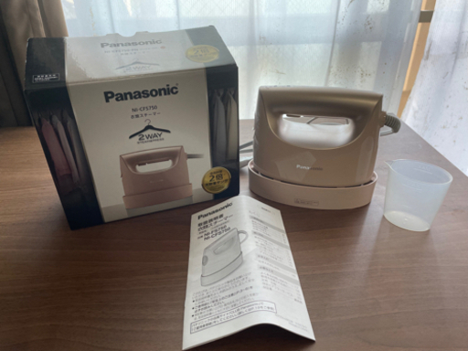 衣類スチーマー Panasonic NI-CFS750