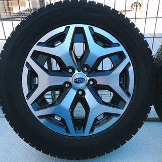 値下げしました！SUBARU純正ホイールスタッドレス4本セット