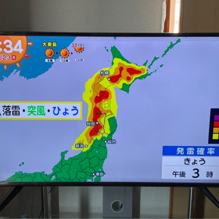 tees 50V 美品 テレビ