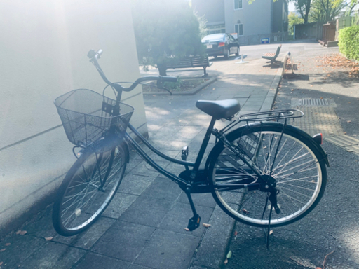 黒、自転車、雨具