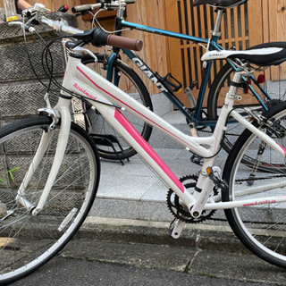 値下げ 自転車 クロスバイク レディース 中古