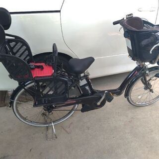電動自転車 ブリジストン アンジェリーノ 3段ギア LEDライト むらさき