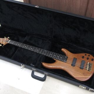 MOON ムーン 5弦ベース アクティブ MBC5-230B(NTBT) 90年代デタッチャブル(ボルトオン)仕様 ハードケース付き USED