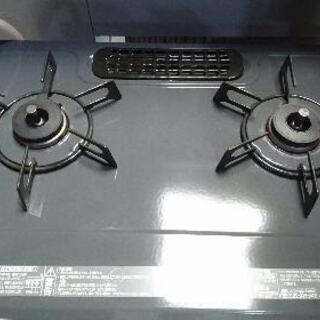 リンナイ CHM33DGL 都市ガスコンロ グリル付きガステーブル 2017年製【リサイクルショップBIG8】配達無料