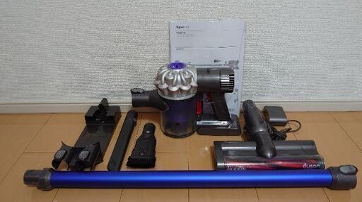 【バッテリー交換必要】ダイソン 掃除機　DC62ワイドモーターヘッド